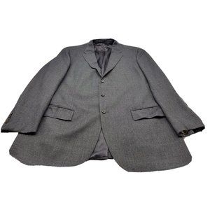 Polo Ralph Lauren Men's Extra Fine Virgin Wool 2 Button Blazer Jacket Italy 48L